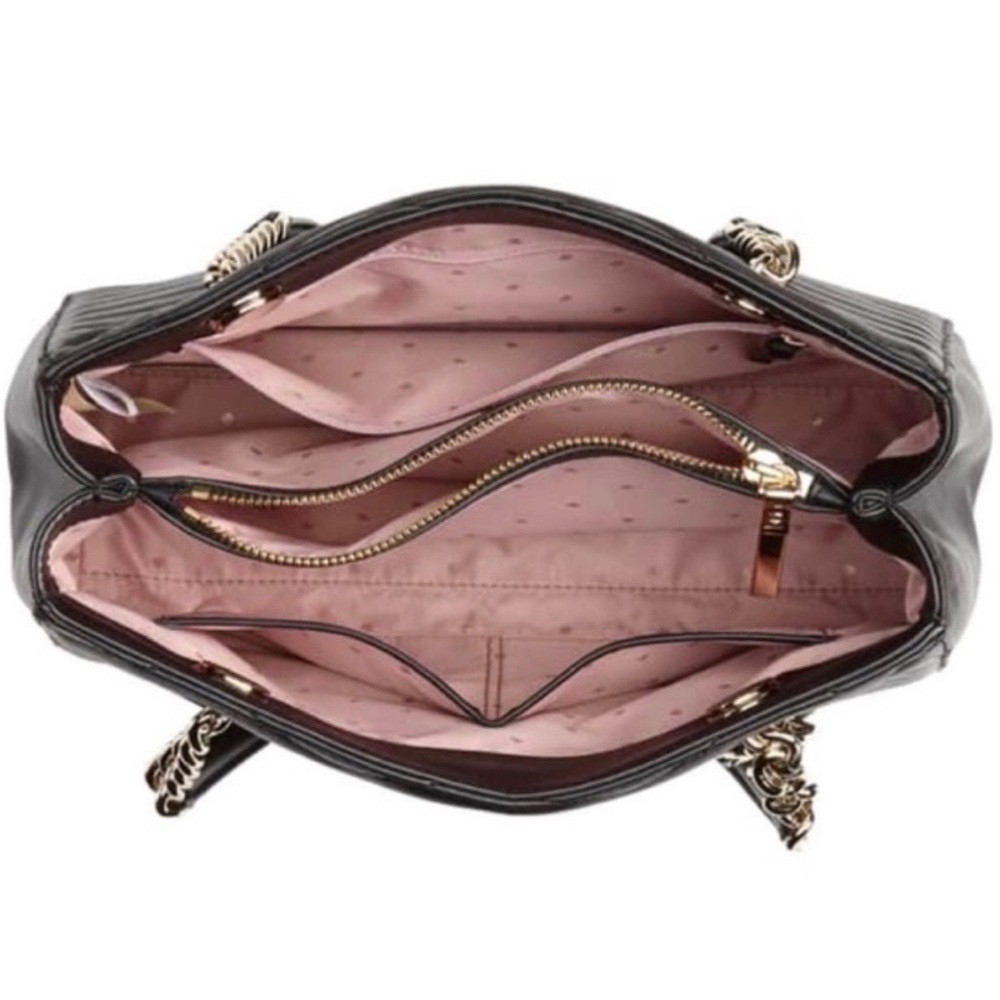 Kate Spade Reese Park Cournee Chevron Leather Bag - Picture 2 of 12